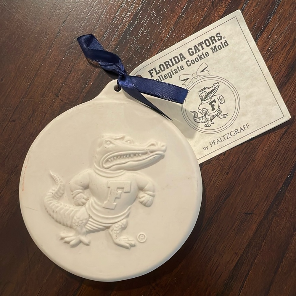 NWT UF Gators Pfaltzgraff Cookie Mold